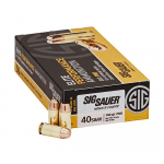 MUNICION SIG SAUER FMJ ELITE BALL CALIBRE .40 S&W, 180 GR, CAJA X 50 (E40SB2-50)