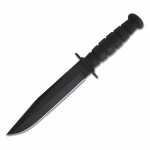 CUCHILLO ONTARIO 8106  FF6 FEEDOM FIGHTER DE ACERO COLOR NEGRO CON FUNDA DE LONA