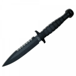 CUCHILLO ONTARIO 8415  SP15- LSA DE ACERO COLOR NEGRO 29CM CON FUNDA DE LONA NEGRA