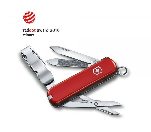 NAILCLIP 580 65MM VICTORINOX, ROJO, CAJITA PLEGABLE, 0.6463