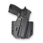 FUNDA EXTERNA+PORTA CACERINA BRAVO CONCEALMENT DE KYDEX, PARA SIG SAUER P320 CARRY 9/40, DIESTRO, BK