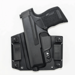 FUNDA EXTERNA+PORTA CACERINA BRAVO CONCEALMENT DE POLIMERO, SIG SAUER P365, DIESTRO, NEGRO