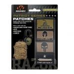 KIT DE PARCHES PATRIOTA-4 PARCHES VARIADOS