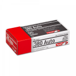 MUNICION AGUILA CALIBRE .380 AUTO - 95GR (FMJ) - CAJA x 50
