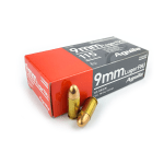 MUNICION AGUILA CALIBRE 9MM LUGER  - 115GR (FMJ) - CAJA x 50