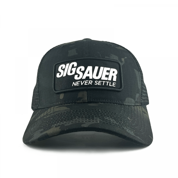GORRA SIG SAUER MULTICAM OSCURO, MALLA NEGRA