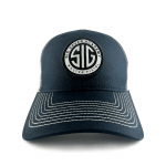 GORRA SIG AZUL, MALLA BLANCA