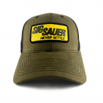 GORRA SIG SAUER VERDE OLIVO, MALLA NEGRA