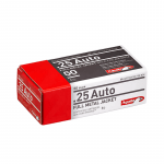 MUNICION AGUILA CALIBRE .25 AUTO - 50 GR (FMJ) - CAJA x 50