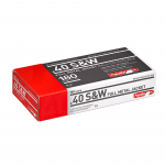 MUNICION AGUILA CALIBRE .40 S&W - 180 GR (FMJ FN) - CAJA x 50