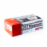 MUNICION AGUILA CALIBRE .357 MAG. NIQUELADO - 158 GR (SJSP) - CAJA x 50
