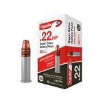 MUNICIÓN AGUILA CALIBRE .22 LR SUPER EXTRA NIQ HP - 38 GR - CAJA x 50