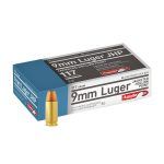 MUNICION AGUILA CALIBRE 9MM LUGER - 117GR (JHP) - CAJA x 50