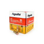 MUNICION AGUILA CALIBRE .22 LR SUPER EXTRA - 40 GR - CAJA x 250 | BULK PACK