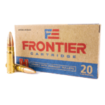 MUNICION HORNADY FRONTIER FMJ CALIBRE 300 BLK. 125 GR, CAJA X 20