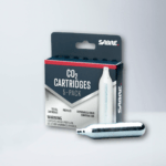 CARTUCHO DE CO2 SABRE RED, DE 12G, 5 UNIDADES