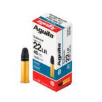 MUNICION AGUILA CALIBRE .22 LR SUBSONIC- 40 GR (PUNTA DE PLOMO SÓLIDA) - CAJA x 50